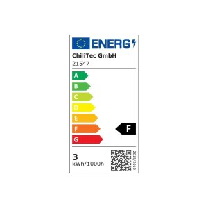 LED Leuchtmittel GX53 "XH 25" warmweiß 3W, 290lm, Ø75x25mm, 120°, 3000k