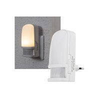 LED Nachtlicht mit Bewegungsmelder 230V, Licht Warmweiß, On/Off/Auto
