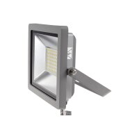 LED Fluter SlimLine CTF-SLT 30 – 30W, 2960 Lumen, IP65, 4000K neutralweiß, silber, 230V