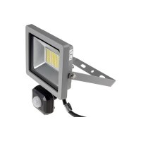 LED Fluter SlimLine CTF-SLT30 PIR – 30W, 2960 Lumen, 4200K, IP65, Bewegungsmelder, 230V