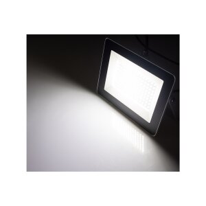LED Fluter CTF-SLW 99 – 200W, 16726 Lumen, IP65, 4000K neutralweiß, weißes Gehäuse