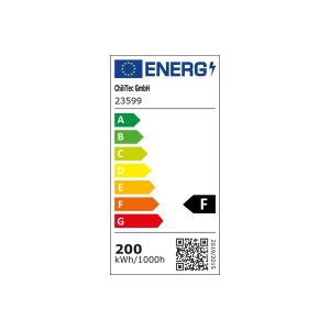 LED Fluter CTF-SLW 99 – 200W, 16726 Lumen, IP65, 4000K neutralweiß, weißes Gehäuse