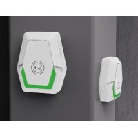 Funk-Klingel-Set "Pilota Porta" Klingeltaster + 230V-Empfänger Klingel