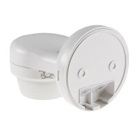 Aufputz-Bewegungsmelder 360° IP65 12m Detektion, Wand & Decke, weiß