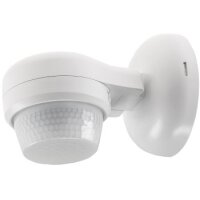 Aufputz-Bewegungsmelder 360° IP65 12m Detektion, Wand & Decke, weiß