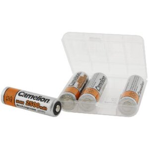 Mignon-Akkus CAMELION Ni-MH, 2500mA Typ AA, 1,2V, 4er-Pack
