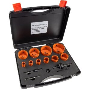 Lochsägen Set "Profi" 15-teilig 19-74mm,...