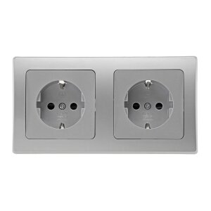 DELPHI 2-fach Steckdose Unterputz 230V UP mit...