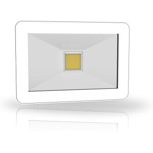 LEDmaxx 40FL01 Fluter Weiß – 10W, IP65, 230V...