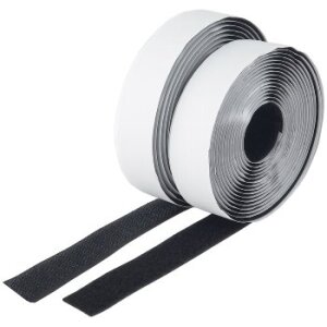 Klettband 10m auf Rolle, selbstklebend 2-lagig, 1000x2cm,...