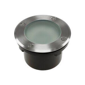 Bodenleuchte BEL GX53 R – IP65, Edelstahl,...