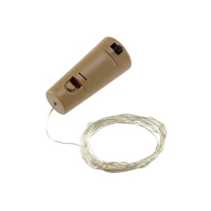 Flaschenlichterkette 10er Set – warmweiß,...