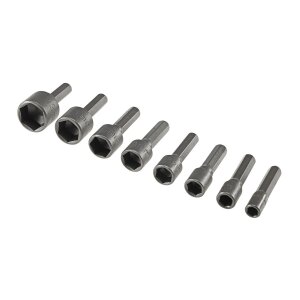 Steckschlüsselsatz Stecknuss-Adapter 8-teilig 1/4...