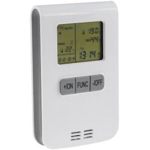 Funk-Thermoschalter "Pilota Casa", IP20 Tages- / Wochenschaltung, 8 Programme
