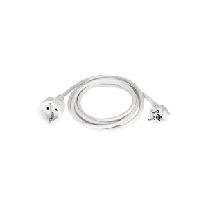 Verlängerung 3x1,5mm² reinweiß 3m EGB