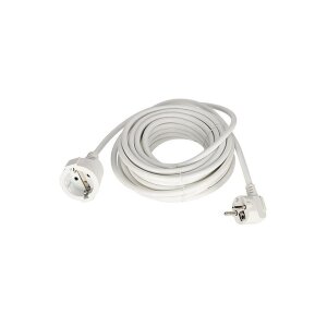 Verlängerung 3x1,5mm² reinweiß 10m EGB