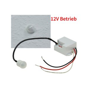 Mini Einbau Bewegungsmelder 12V= DC 5A 1-60W LED geeignet...