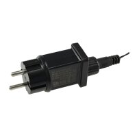 LED Außen-Lichterkette CT-ALK100 – 10 m, 100 LEDs warmweiß, IP44, schwarz