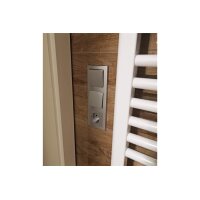DELPHI UP Schutzkontakt-Steckdose 250V 16A Rahmen Klemmanschluss Silber