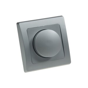 DELPHI LED Dimmer Silber, 3–60W, 2-Draht Technik,...