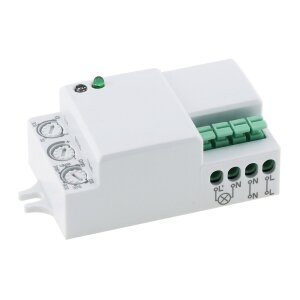 ChiliTec Mini Einbau Bewegungsmelder 360° HF...