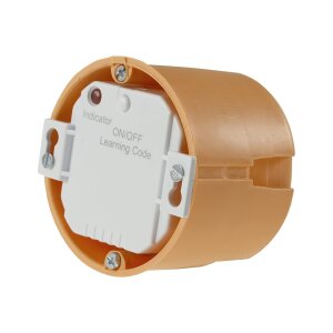 ChiliTec Funkschalter Set 3x FunkTaster mit 3x Empfänger 230V / 2000Watt Innen bis 70M Reichweite Lichtschalter Wandschalter mit Timer Funktion Pilota Casa