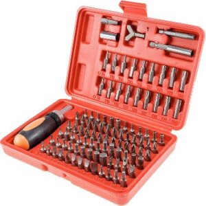 ChiliTec Bitsatz Multi Box 101" 100 Bits & Ratschen-Dreher