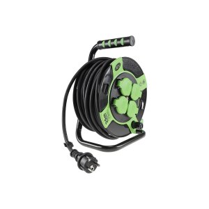 Kunststoff-Kabeltrommel, 25m Kabel, IP44 H05RR-F...