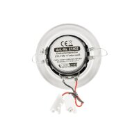 Einbaulautsprecher "CTE-11w", weiß Ø 106mm, 45 Watt, 8 Ohm