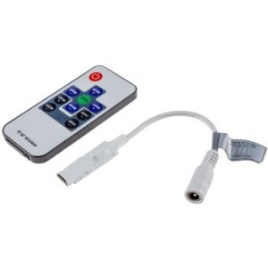 Funk-Controller für LED-Stripes RGB mit Fernbedienung, 12-24V, 72Watt