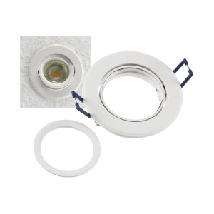 Einbaustrahler "CTE-84R WS" Rund Ø84mm...