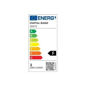 LED Einbauleuchte "EBL Slim WW" IP67,1W, 50lm, Alu matt, warmweiß, Ø55mm