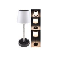 LED Akku Tischleuchte dimmbar – Teleskopfunktion, Touch & USB-C