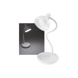 LED Tischleuchte mit Schwanenhals Batterie, dimmbar,...