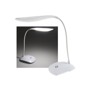 LED Tischleuchte mit Touch-Schalter Schwanenhals, 3...