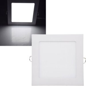 LED Licht-Panel "QCP-17Q", 17x17cm 230V, 12W,1164 Lumen,4200K / neutralweiß