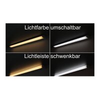 LED Unterbauleuchte "CT-LSW 36" 36cm 414lm, 5,3W, 2700K + 4000K #REST#