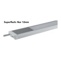 LED Unterbauleuchte "Comprido 600" 230V, 10W, 1280lm, 60cm, 3000K warmweiß