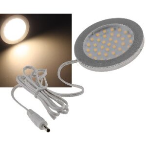 LED-Aufbauleuchte "ABL-R90" warmweiß 3W, 12V= , 2900K, 337lm
