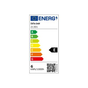 LED Unterbauleuchte "CT-FL80" 80cm 667lm, 6W, 3000K / warmweiß