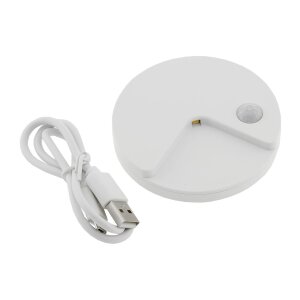 LED Treppenlicht mit Bewegungsmelder Akkubetrieb, warmweiß, slim: 14mm flach