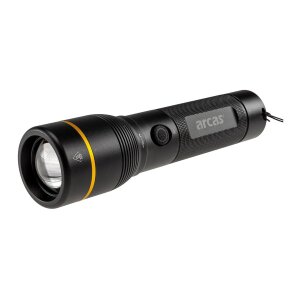 LED-Taschenlampe ARCAS mit Akku 20W 2000lm, Zoom,...