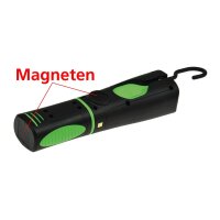 LED Stableuchte mit Akku "FlexiLED 300+" Ladeschale, Magnethalter, 3W, 250lm,IP44