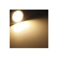 LED Strahler GU10 "H10 SMD" 15 SMD LEDs 3000k, 50lm, 120°, 230V/0,8W, warmweiß