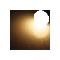 LED Tropfenlampe E27 "T50" warmweiß 3000k, 469lm, 230V/5W