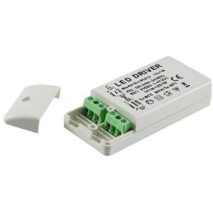 LED-Trafo KS-12E 12W, 3-45V= Ein 220-240V, Aus 350mA Konstantstrom