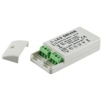 LED-Trafo KS-12E 12W, 3-45V= Ein 220-240V, Aus 350mA Konstantstrom