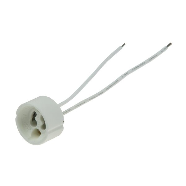 GU10 Lampenfassung, 230V / 100Watt Keramik Fassung mit 11cm Kabel