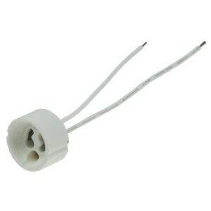 GU10 Lampenfassung, 230V / 100Watt Keramik Fassung mit...