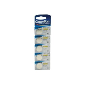 Lithium Knopfzelle CR2032 3V, 20x3,2mm, 5er-Blister